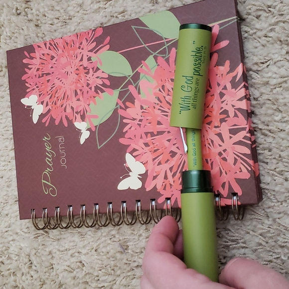 Prayer journal and pen - Picture 2 of 3
